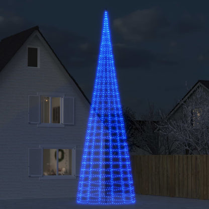 LED-Weihnachtsbaum 3000 LEDs Blau 800 cm