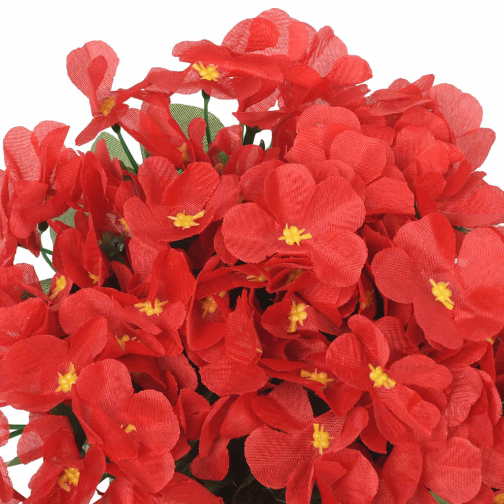Blumengirlanden Blumen 3 Stk. Rot 85 cm