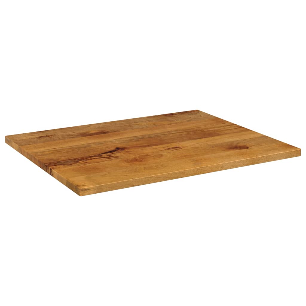 Tischplatte 90x80x2,5 cm Rechteckig Massivholz Mango