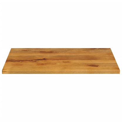 Tischplatte 100x80x2,5 cm Rechteckig Massivholz Mango