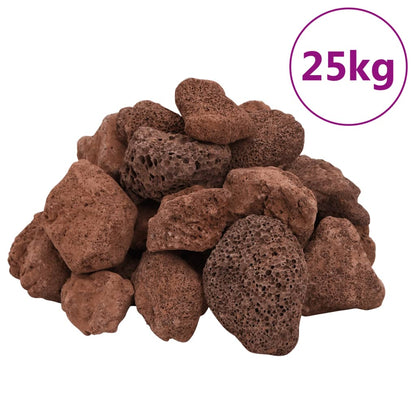 Lavagranulat 25 kg Rot 5-8 cm