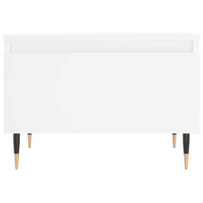 Couchtisch Weiß 50x46x35 cm Holzwerkstoff