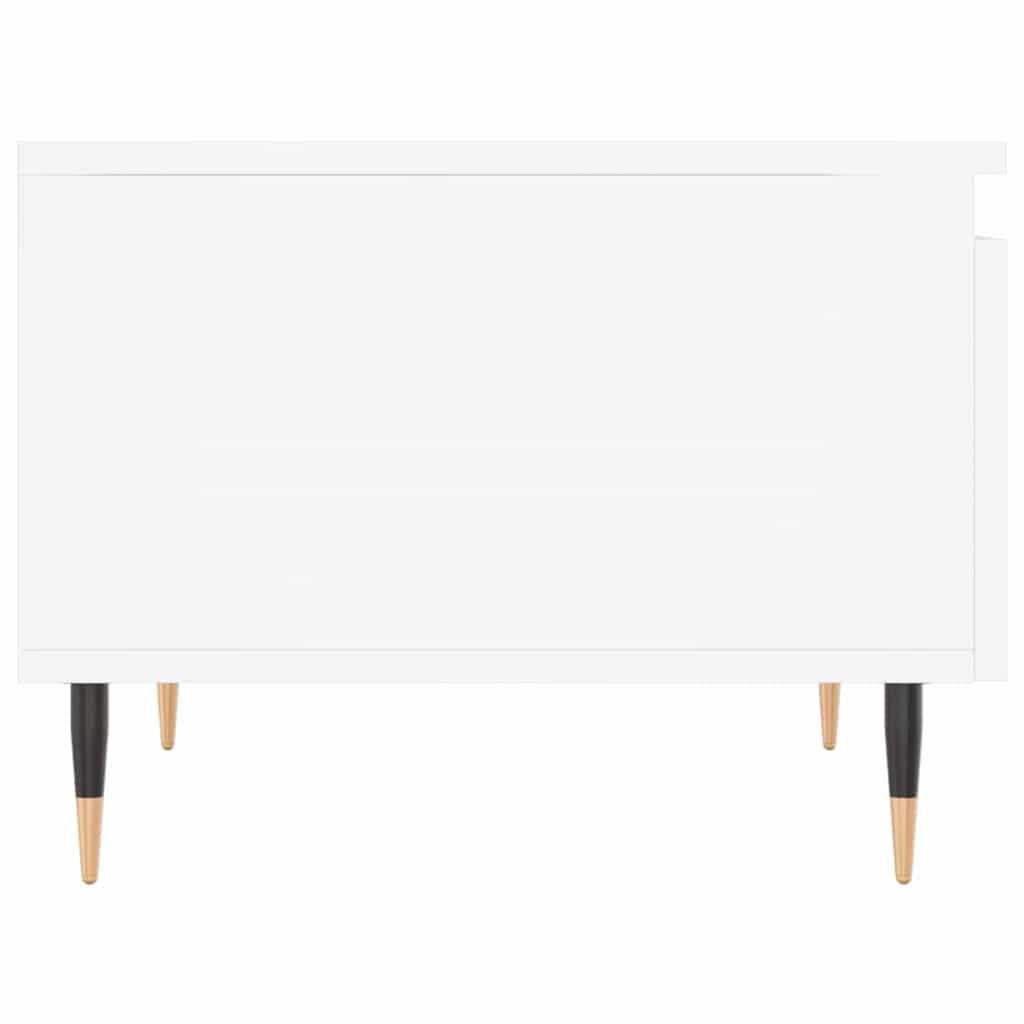 Couchtisch Weiß 50x46x35 cm Holzwerkstoff