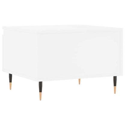 Couchtisch Weiß 50x46x35 cm Holzwerkstoff