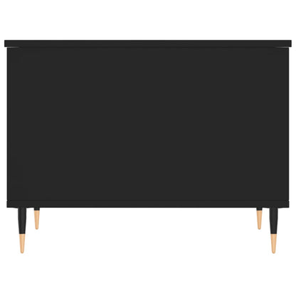 Couchtisch Schwarz 60x44,5x45 cm Holzwerkstoff