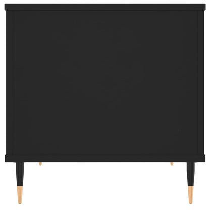 Couchtisch Schwarz 60x44,5x45 cm Holzwerkstoff