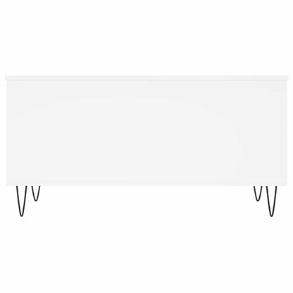 Couchtisch Weiß 90x44,5x45 cm Holzwerkstoff