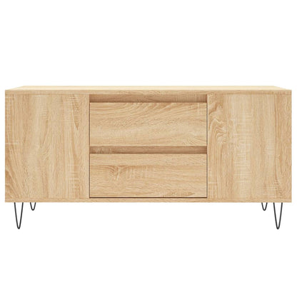 Couchtisch Sonoma-Eiche 102x44,5x50 cm Holzwerkstoff