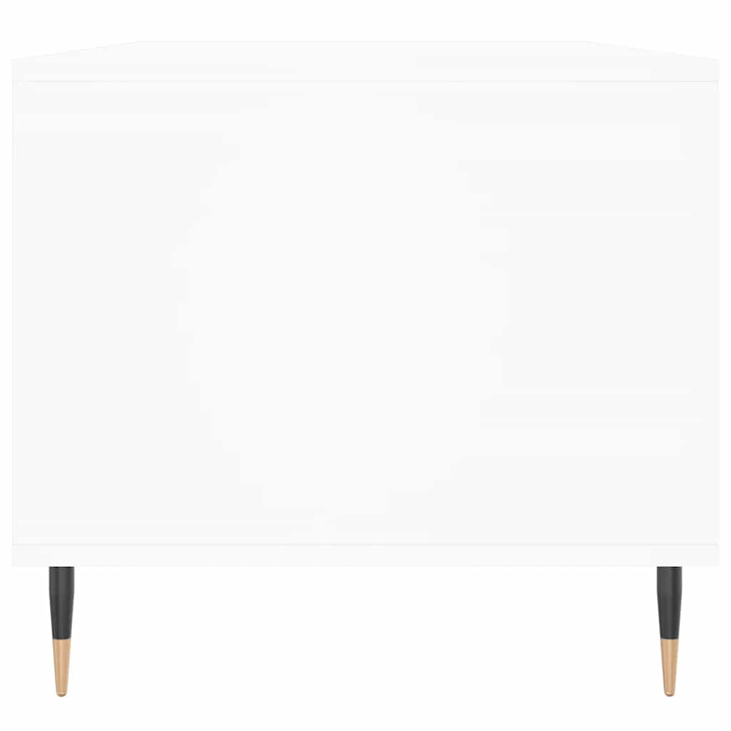 Couchtisch Weiß 90x49x45 cm Holzwerkstoff