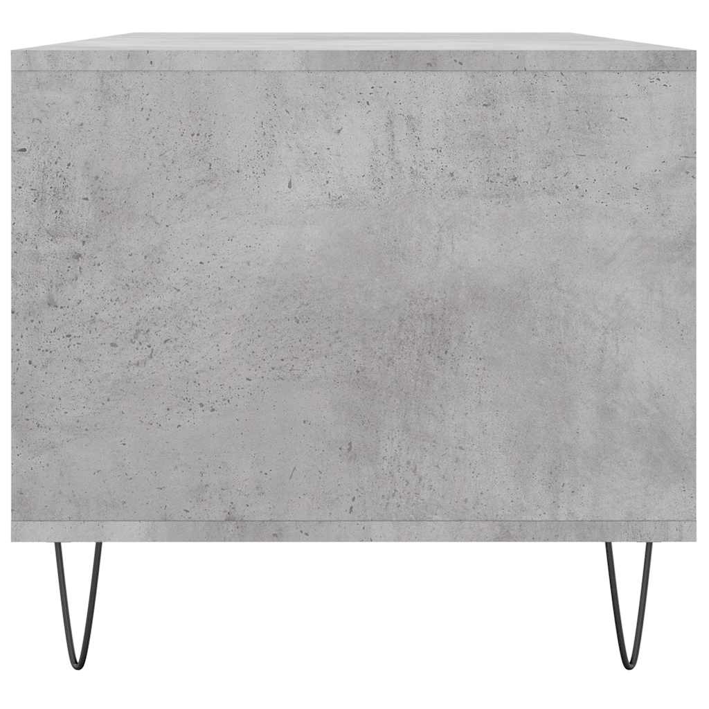 Couchtisch Betongrau 90x49x45 cm Holzwerkstoff
