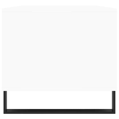 Couchtisch Weiß 90x49x45 cm Holzwerkstoff