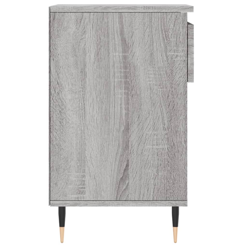 Schuhregal Grau Sonoma 102x36x60 cm Holzwerkstoff