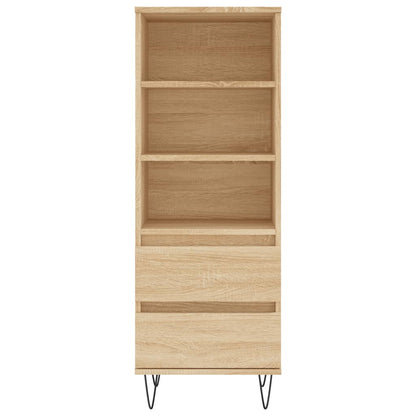 Highboard Sonoma-Eiche 40x36x110 cm Holzwerkstoff