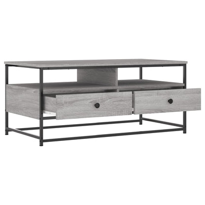 Couchtisch Grau Sonoma 100x51x45 cm Holzwerkstoff