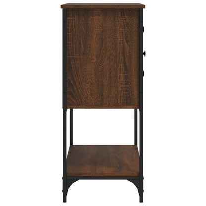 Sideboard Braun Eichen-Optik 100x36x85 cm Holzwerkstoff