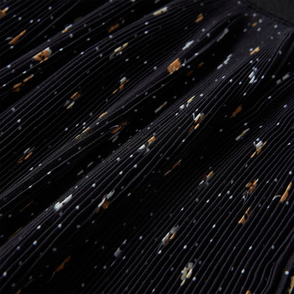 Kinder-Stufenrock mit Rüschen Schwarz 92