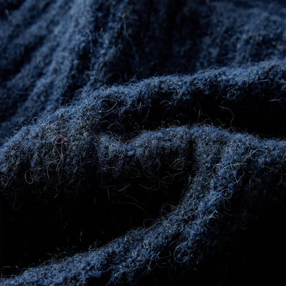 Kinder-Strickjacke Marineblau 104