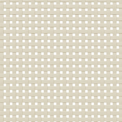 Sideboard SENJA Rattan-Optik Weiß 112x40x80 cm Kiefernholz