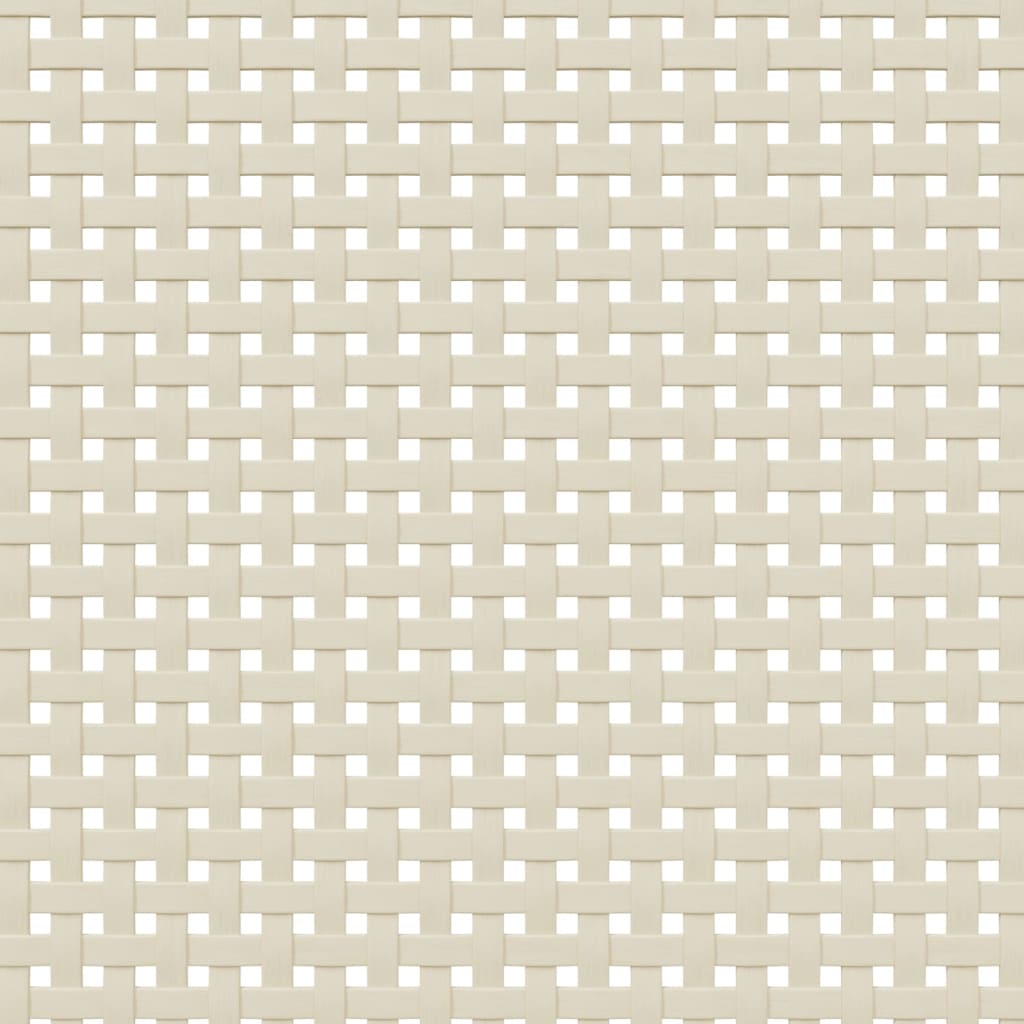 Sideboard SENJA Rattan-Optik Braun 80x40x80 cm Kiefernholz