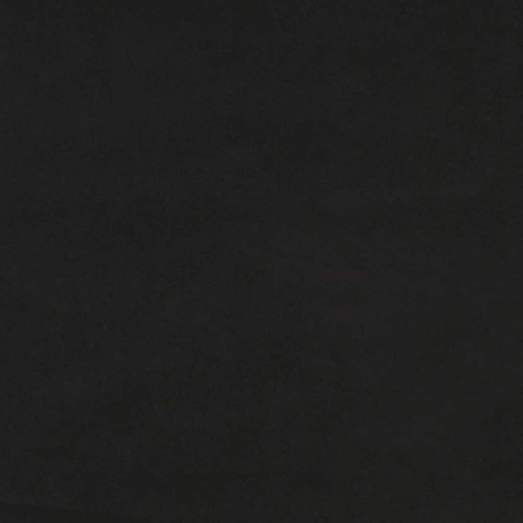 3-Sitzer-Sofa Schwarz 180 cm Samt