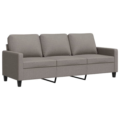 3-Sitzer-Sofa Taupe 180 cm Stoff
