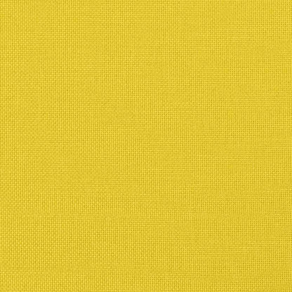 2-Sitzer-Sofa Hellgelb 140 cm Stoff