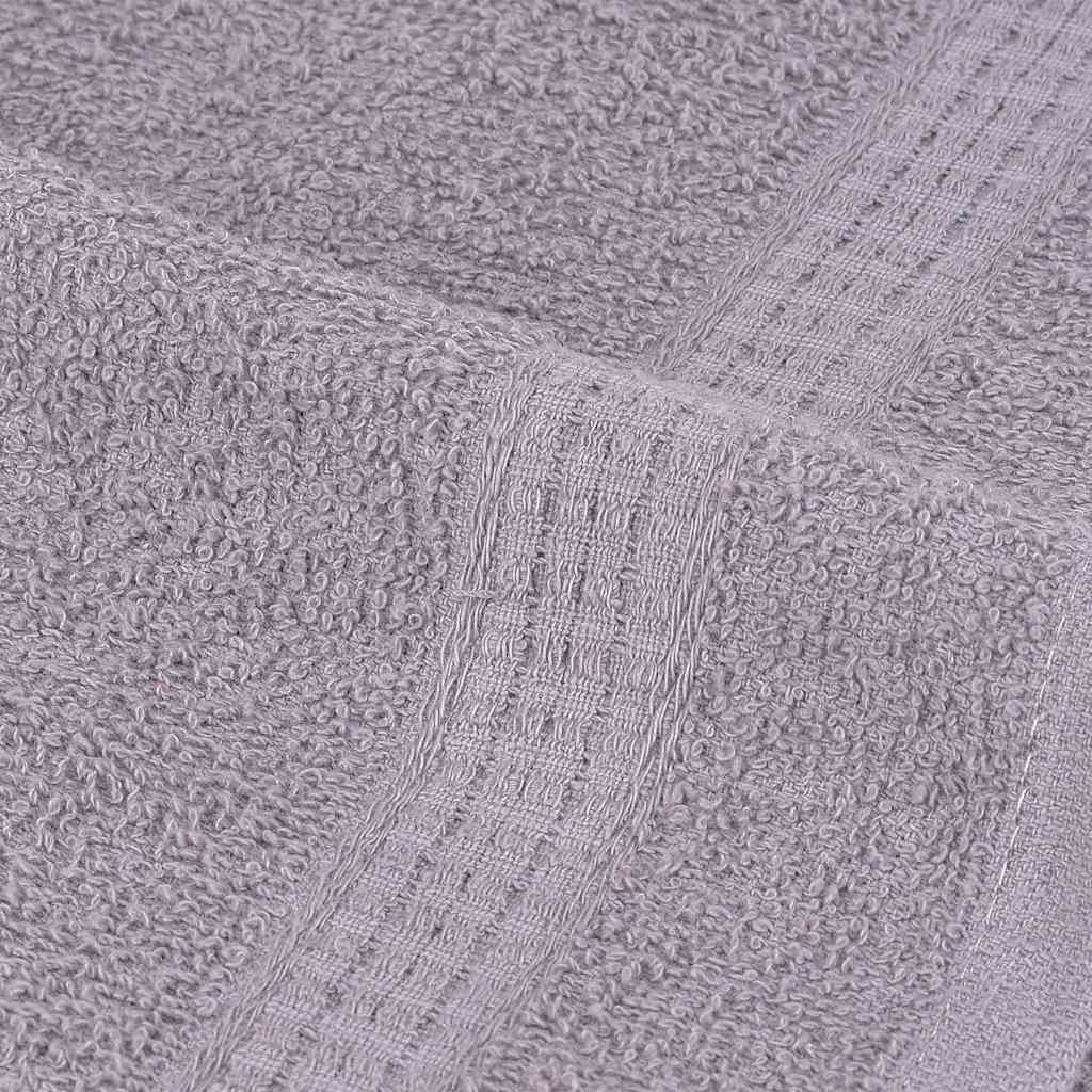 Gästetücher FROGN 10 Stk. Grau 30x50 cm 360 g/m²