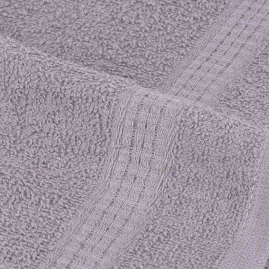 Handtücher FROGN 10 Stk. Grau 100x200 cm 360 g/m²