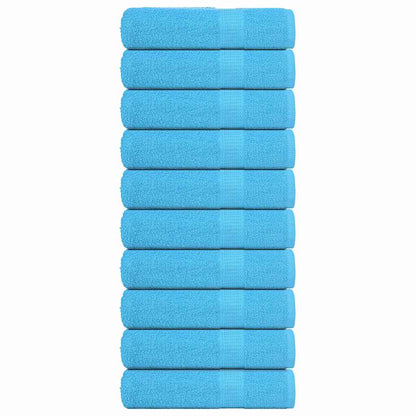 Badetücher FROGN 10 Stk. Türkis 100x150 cm 360 g/m²