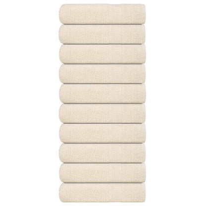 Duschtücher FROGN 10 Stk. Creme 70x140 cm 360 g/m²