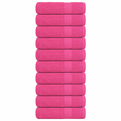 Handtücher FROGN 10 Stk. Rosa 50x100 cm 360 g/m²