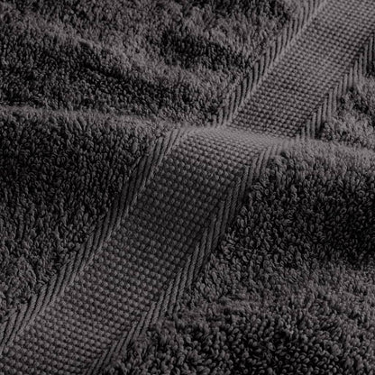 Premium Badetücher SOLUND 10 Stk. Anthrazit 100x150 cm 600 g/m²