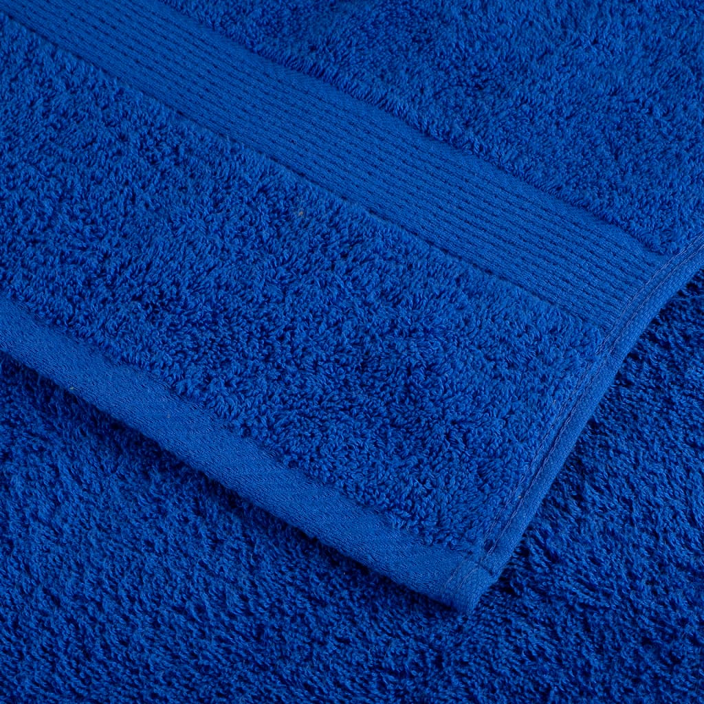Premium Handtücher SOLUND 10 Stk. Blau 50x100 cm 600 g/m²