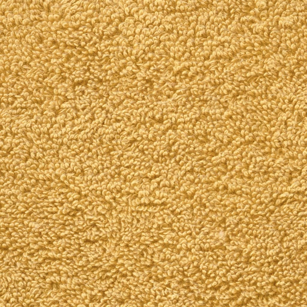 Premium-Waschtücher SOLUND 4 Stk. Gold 30x30 cm 600 g/m²