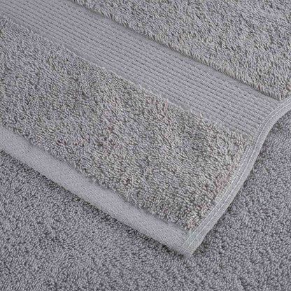 Premium Handtücher SOLUND 10 Stk. Grau 100x200 cm 600 g/m²