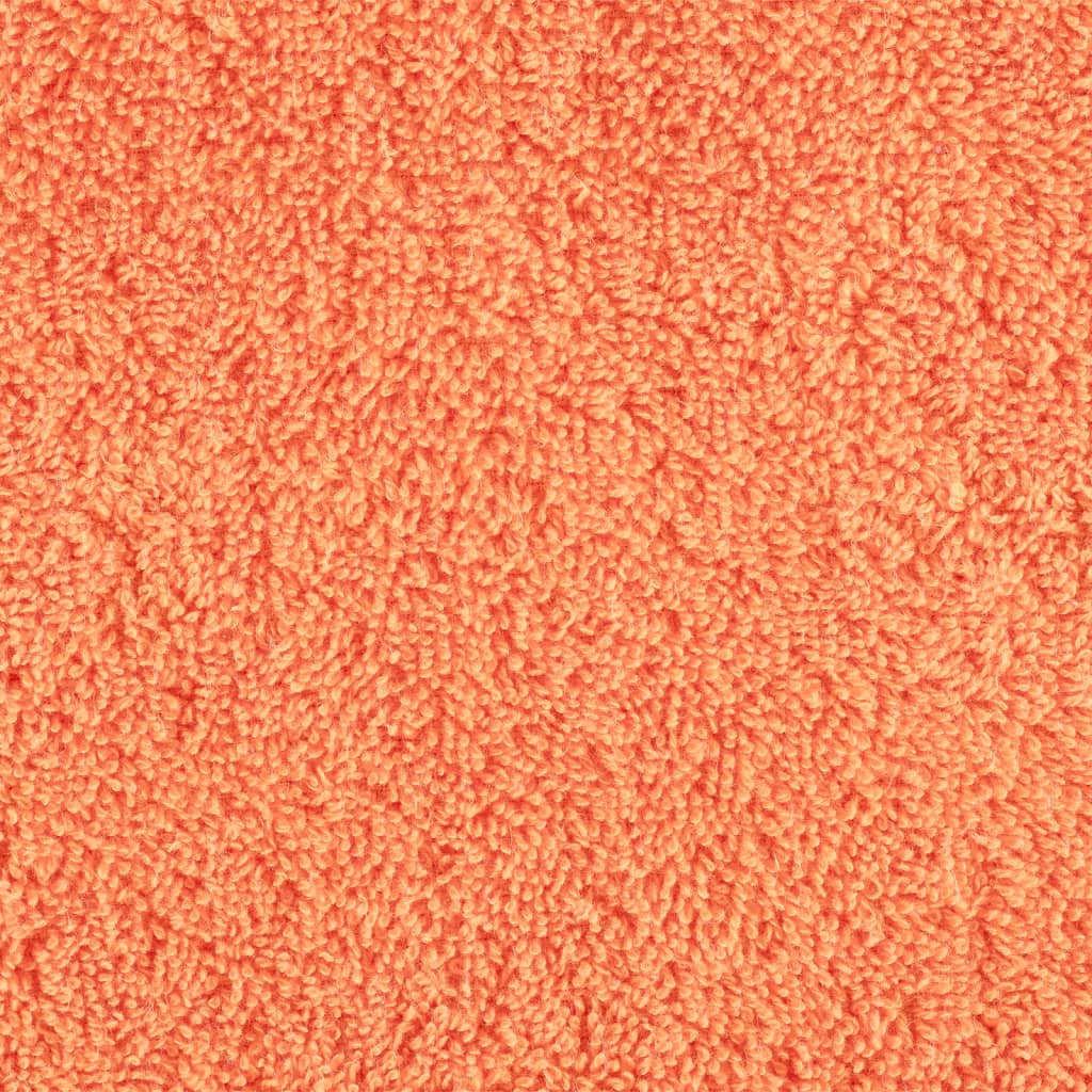 Premium Badetücher SOLUND 2 Stk. Orange 100x150 cm 600 g/m²