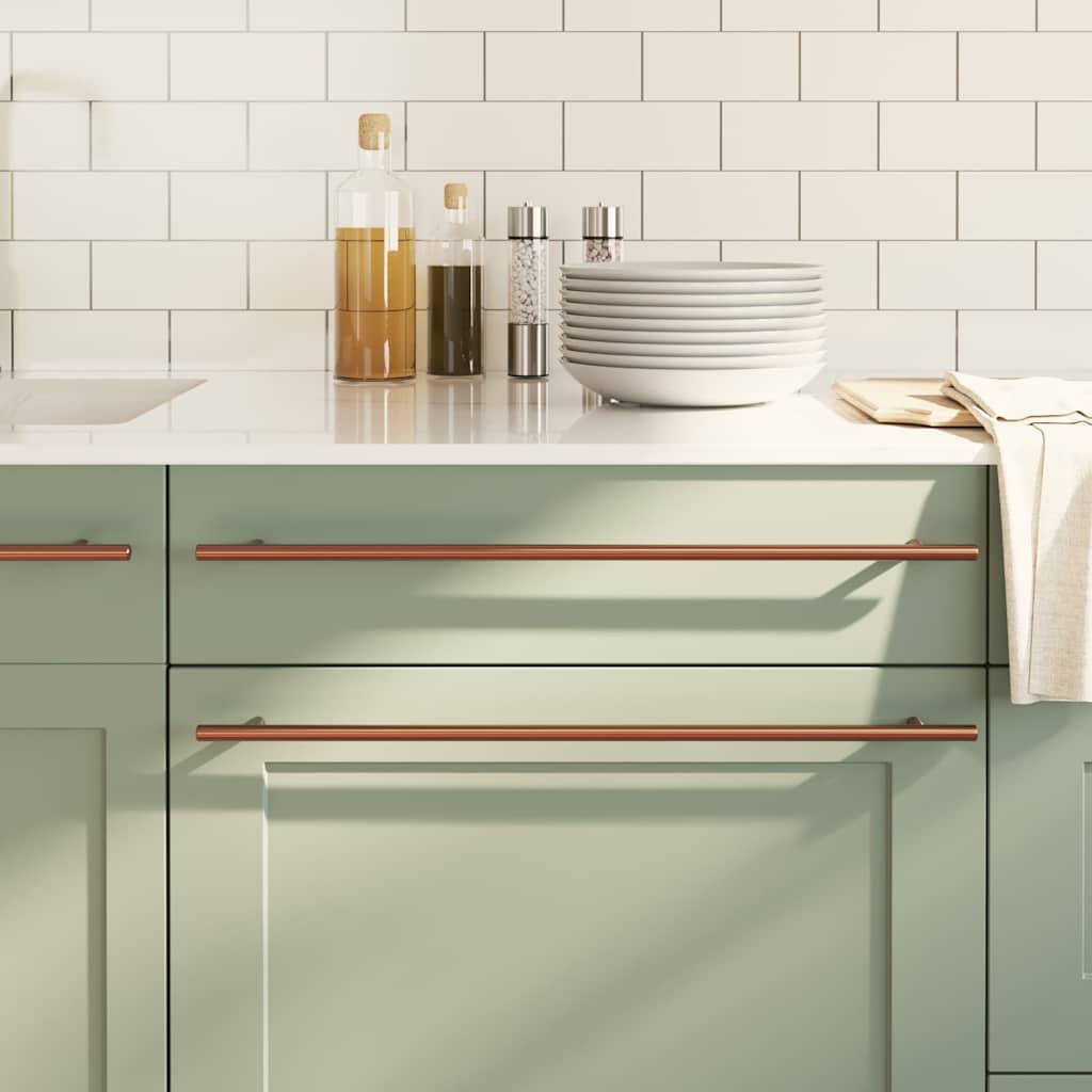 Möbelgriffe 20 Stk. Bronzen 480 mm Edelstahl