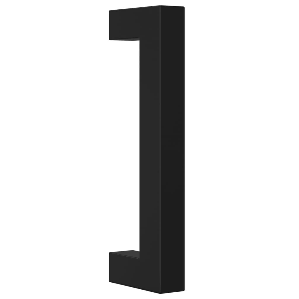 Möbelgriffe 20 Stk. Schwarz 96 mm Edelstahl