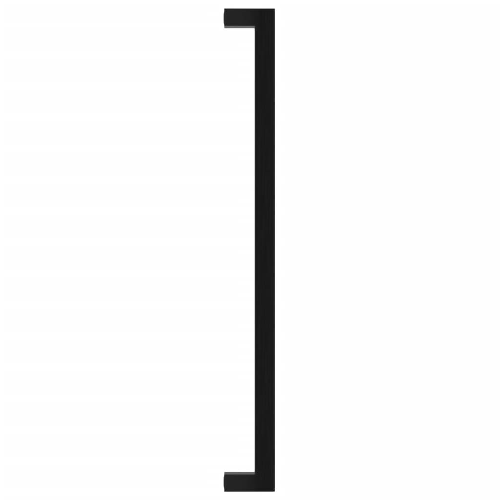 Möbelgriffe 20 Stk. Schwarz 320 mm Edelstahl