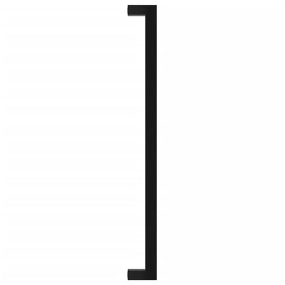 Möbelgriffe 20 Stk. Schwarz 320 mm Edelstahl