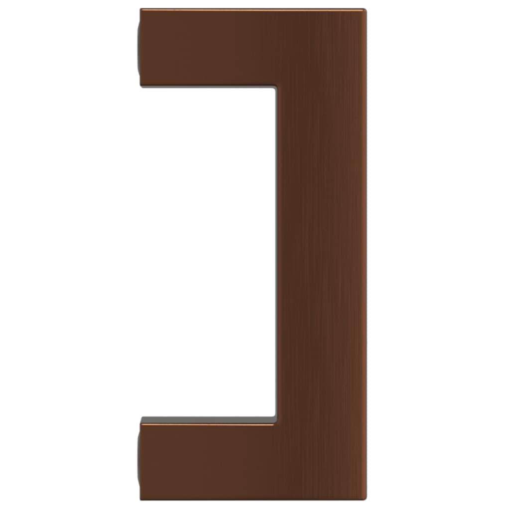 Möbelgriffe 20 Stk. Bronzen 64 mm Edelstahl