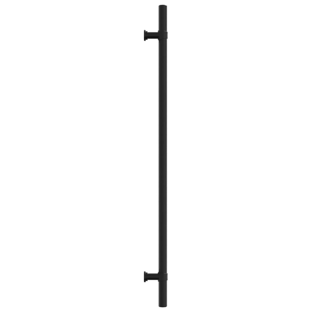 Möbelgriffe 10 Stk. Schwarz 320 mm Edelstahl