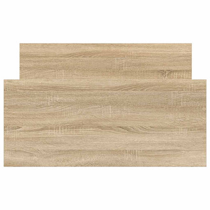 Bettgestell ohne Matratze Sonoma-Eiche 100x200 cm Holzwerkstoff