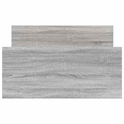 Bettgestell Grau Sonoma 90x190 cm Holzwerkstoff