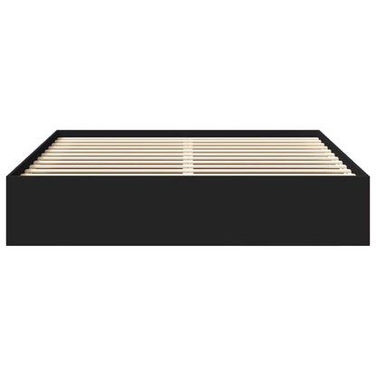 Bettgestell Schwarz 180x200 cm