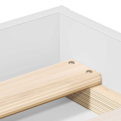 Bettgestell Weiß 120x190 cm