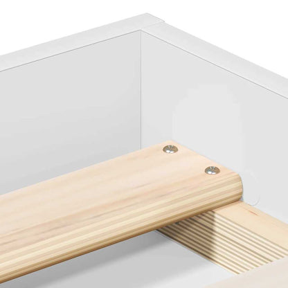 Bettgestell Weiß 140x190 cm