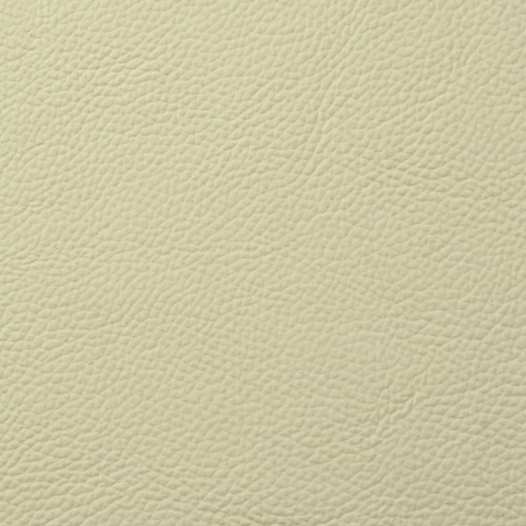 Massagesessel Relaxsessel Echtleder Creme