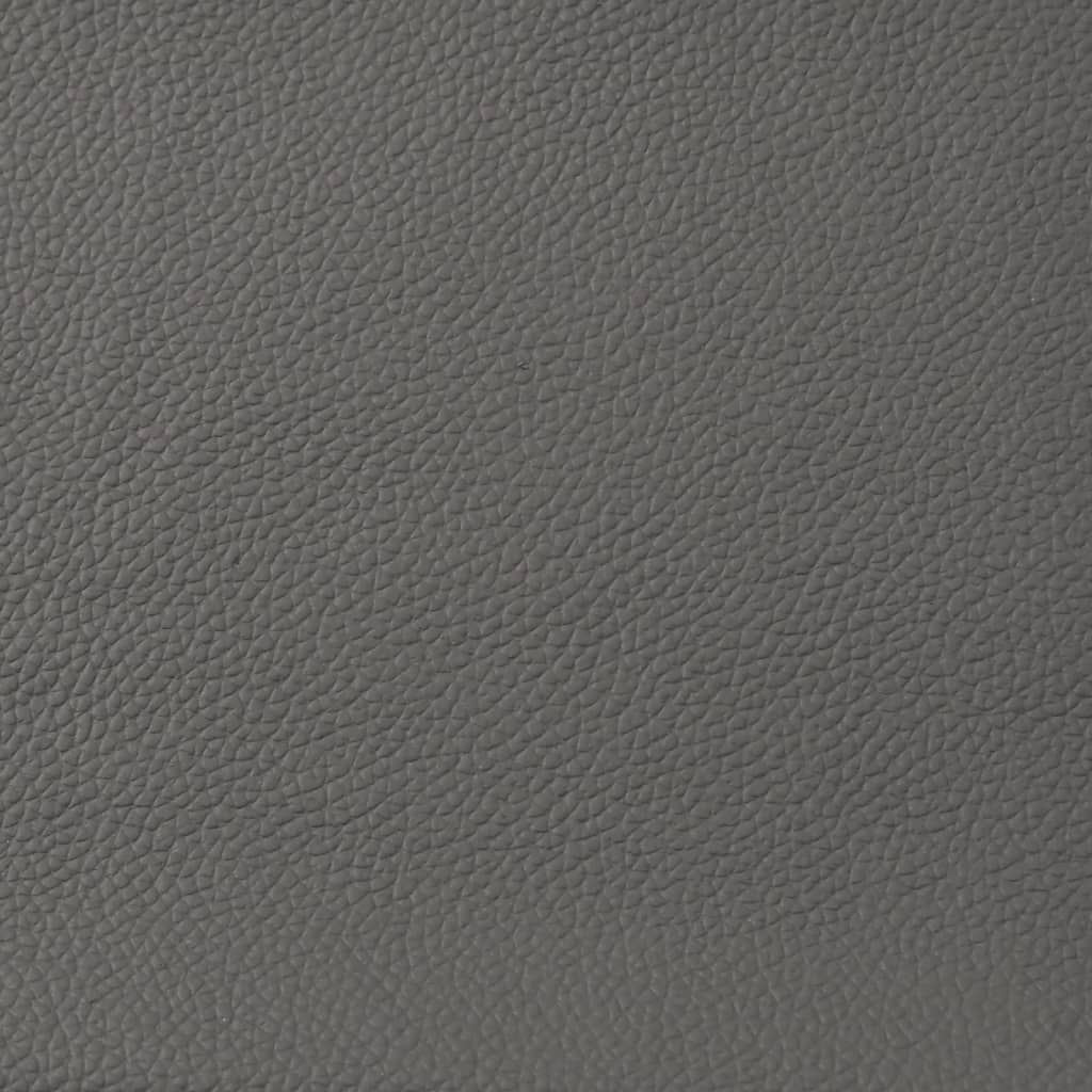 Massagesessel Relaxsessel Echtleder Grau