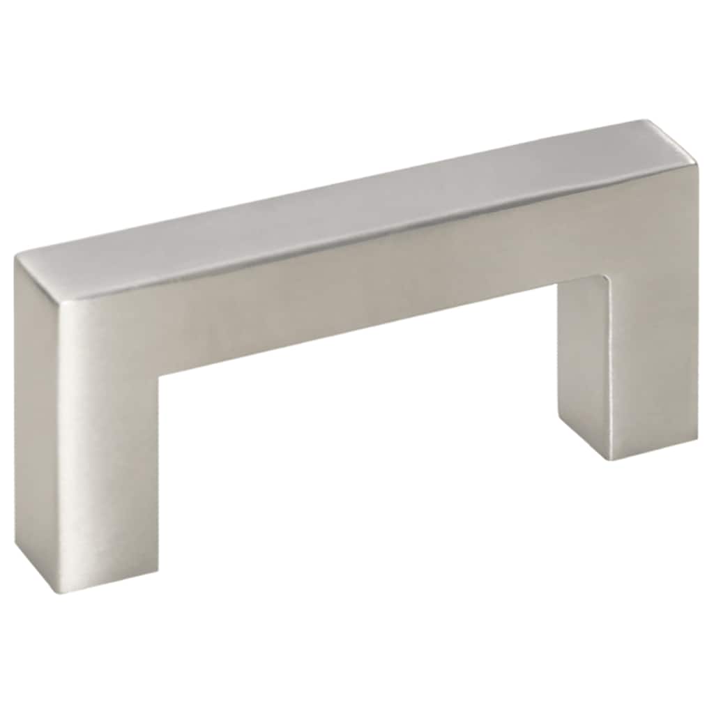 Möbelgriffe 10 Stk. Silbern 64 mm Edelstahl